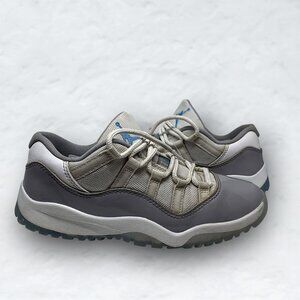 Nike Air Jordan 11 Low Cement Grey 505835-140 Pre-School PS SIZE 3Y